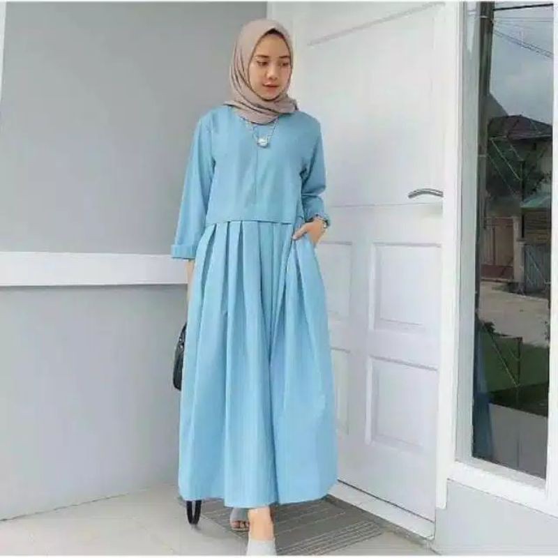 ORIGINAL!! RANIA GAMIS REMAJA / BUSUI / PLISKET / MUSLIM REMAJA tersedia ukuran XS hingga jumbo