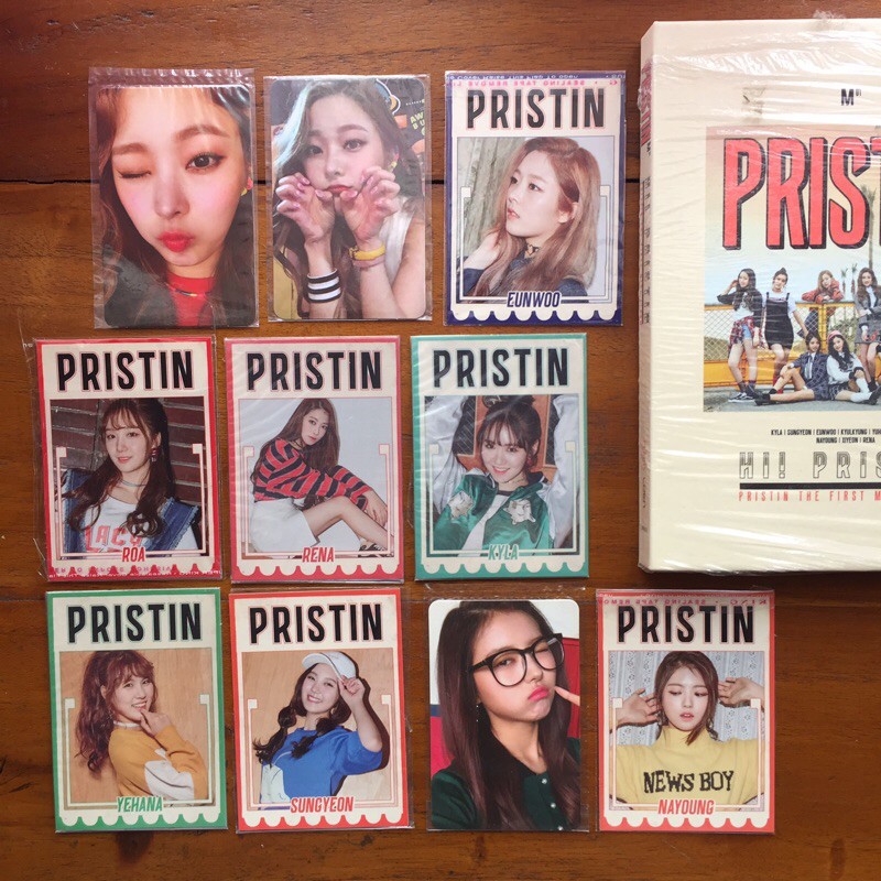 [OFFICIAL] PRISTIN PHOTOCARD SELFIE WEE WOO PRISMATIC ELASTIN