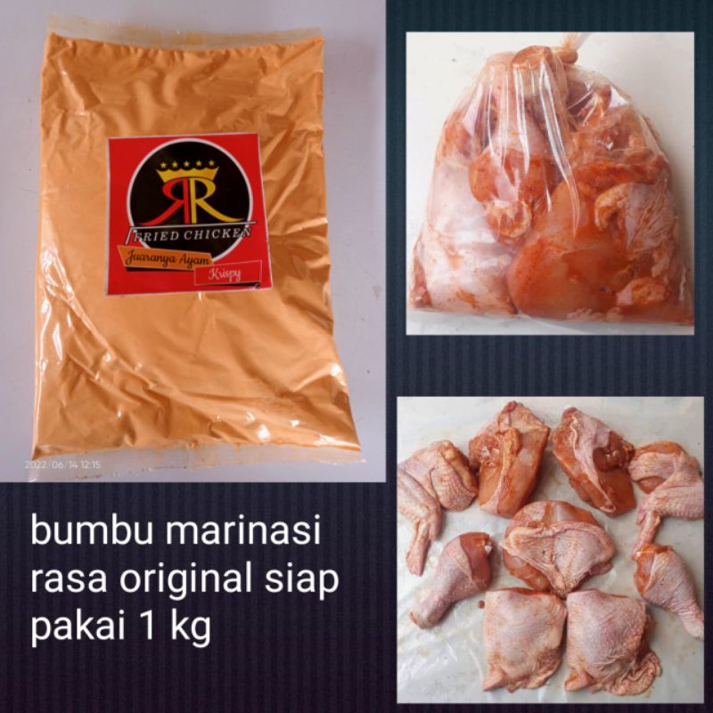 bumbu marinasi fried chiken siap pakai 1 kg