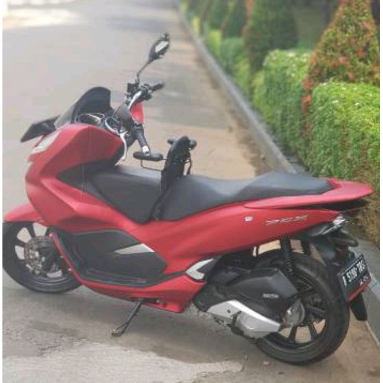 KURSI JOK BONCENGAN ANAK HONDA PCX 150 PCX 160 TERBARU LENGKAP SANDARAN DAN SAFETY BELT