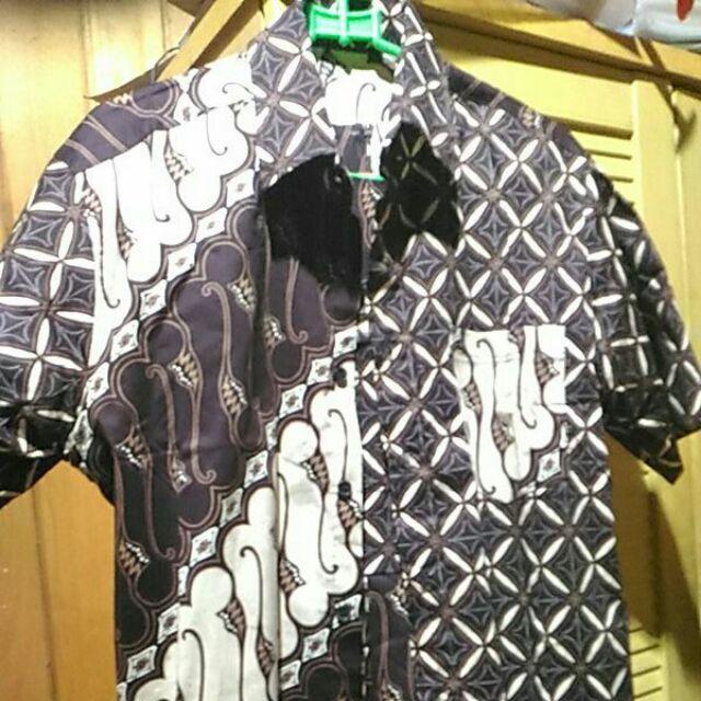 Setelan (atasan Dan Celana) Batik Murah Kode 489/346bbr