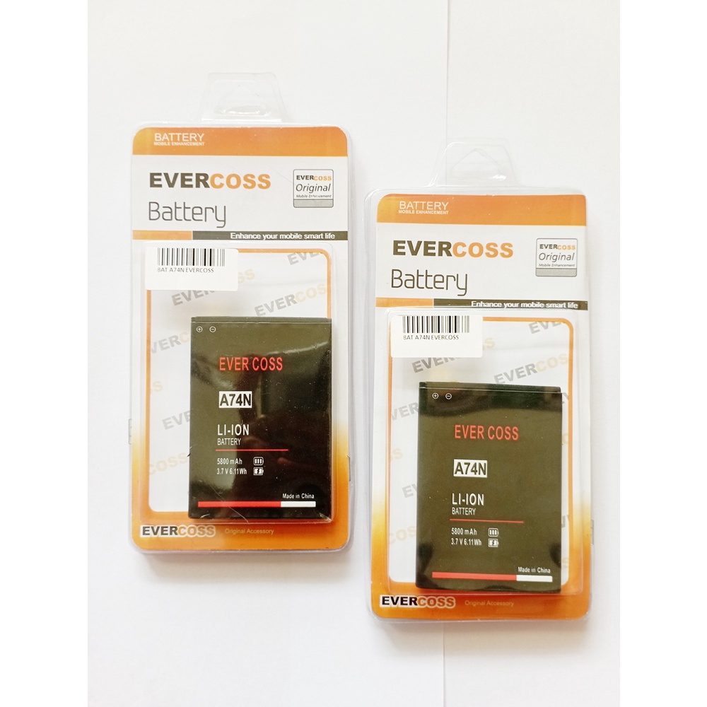 Baterai Handphone Evercoss A74N Double Power Evercoss Batre HP Evercoss Battery Cross A74N