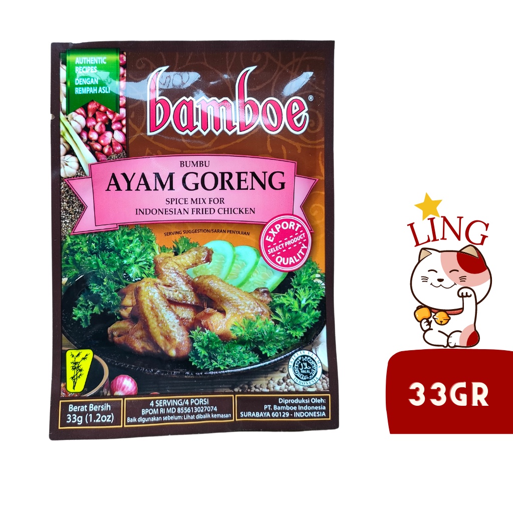 

Bamboe bumbu ayam goreng 33 gram