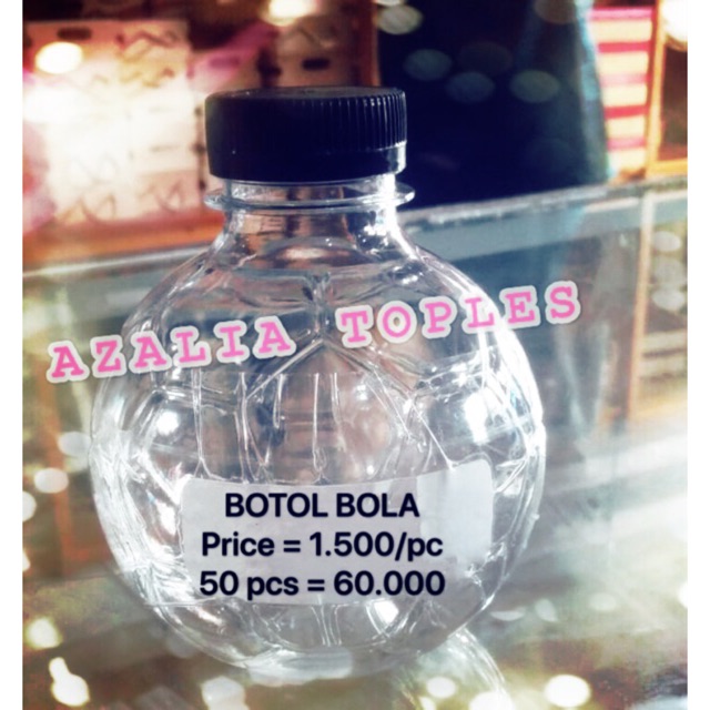 Botol plastik 250 ML / Botol Bola 250 ML / Botol thai tea / Botol kopi /Botol kemasan minuman