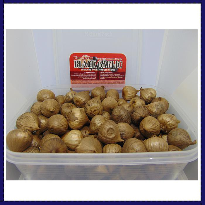 

TERBARU BLACK GARLIC TUNGGAL 500 GRAM - BAWANG PUTIH HITAM TUNGGAL/LANANG