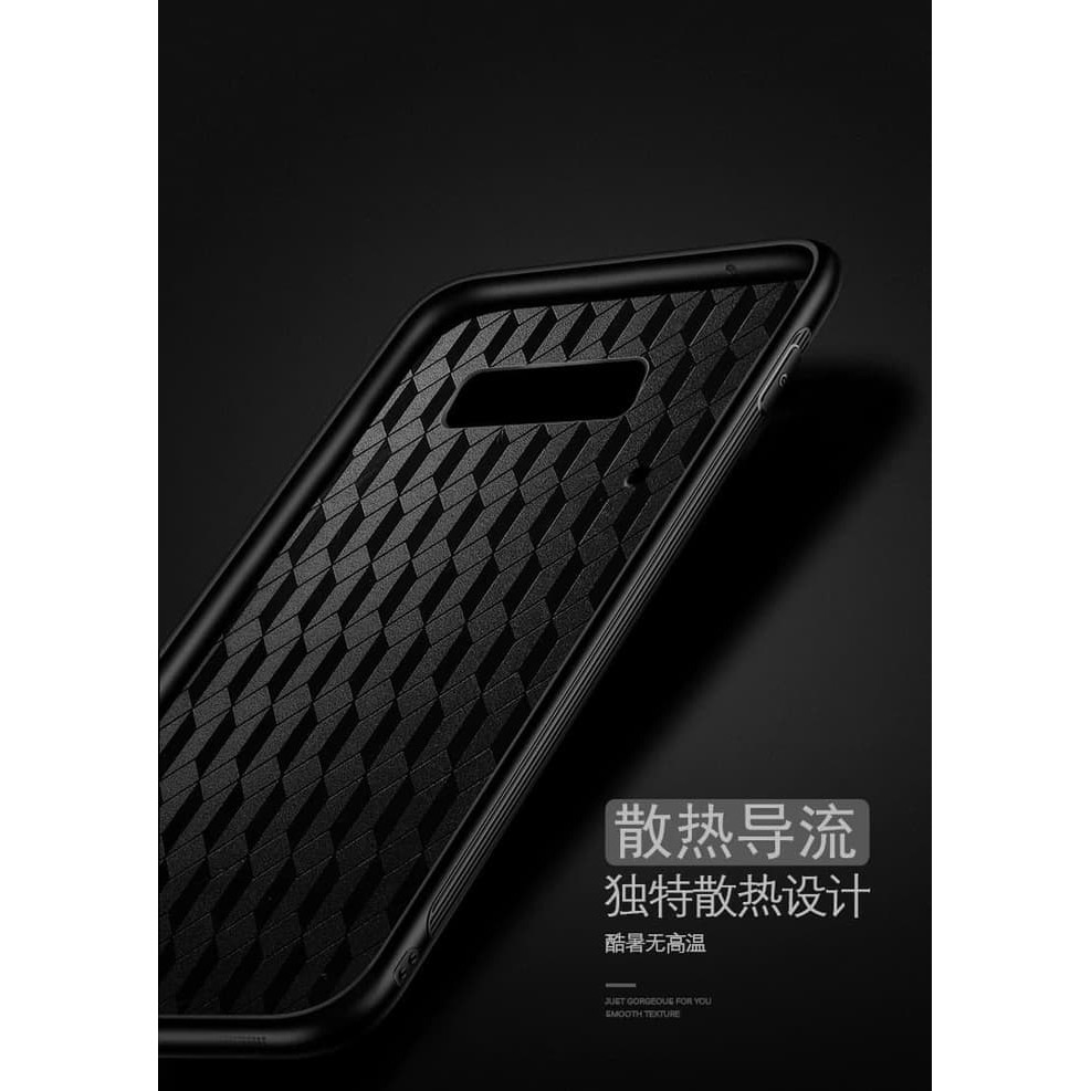 Samsung S10e S10 e Premium Glass Case - Hitam