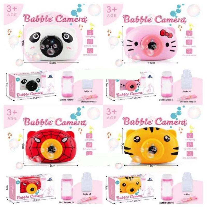 Mainan Bubble Kamera Gelembung Sabun Anak Murah