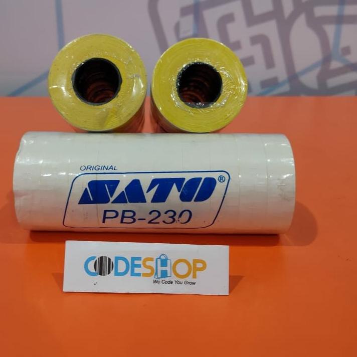 

Paling⭐Dicari!⭐ Label SATO KPL-16 X 23 Kuning Polos SATO PB 230 K0DE⭐770
