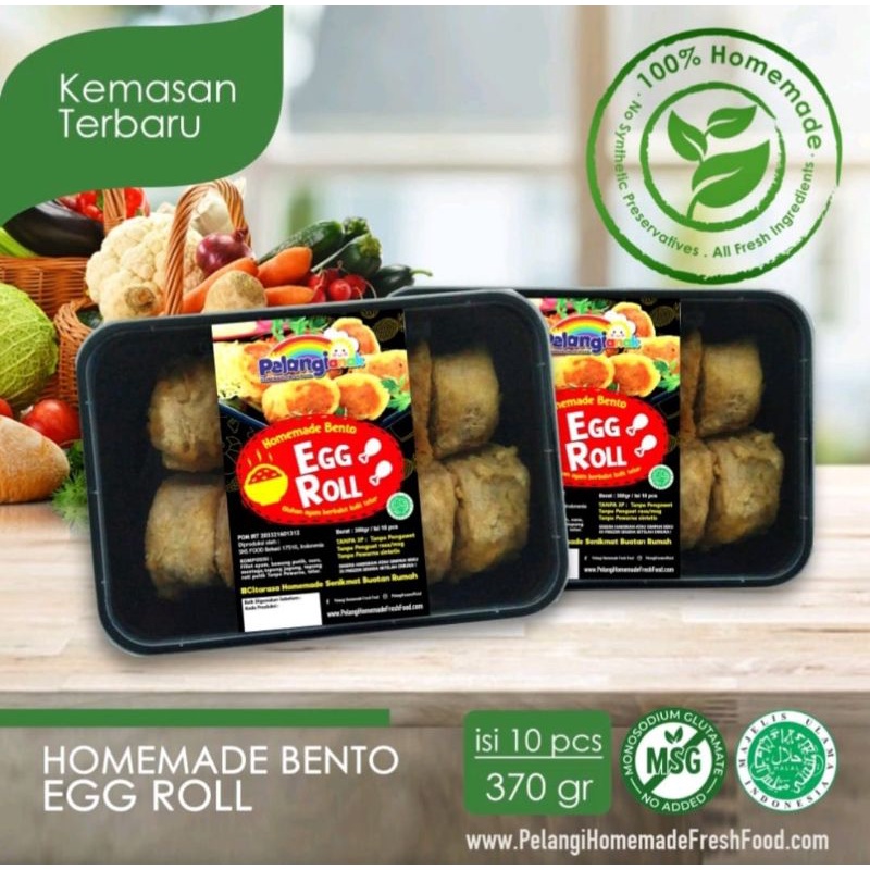 

Bento Eggroll 250gr Frozen non msg non pengawet