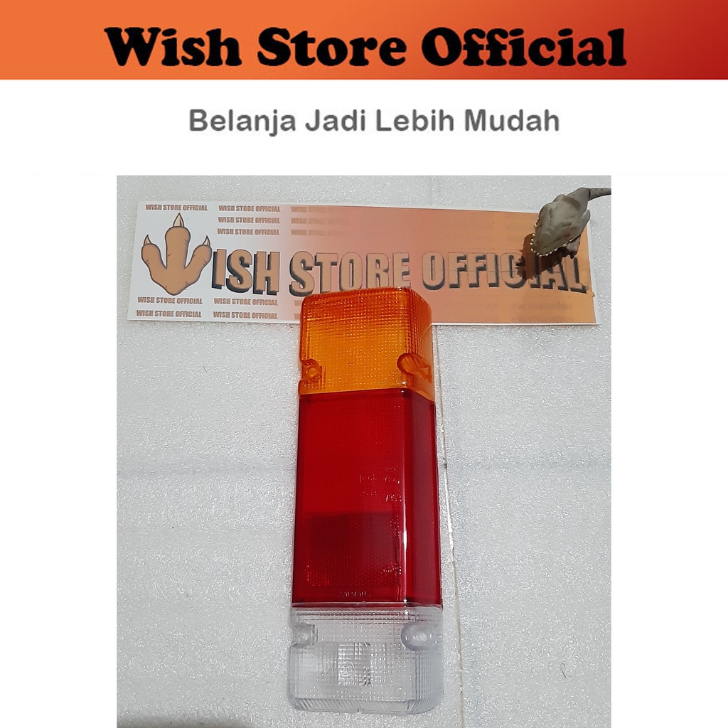 Mika Kaca Lampu Stop Lamp Rem Stoplamp Belakang Jeta Hijet 1.0 cc S75 ST3 Carry Extra Karoseri model