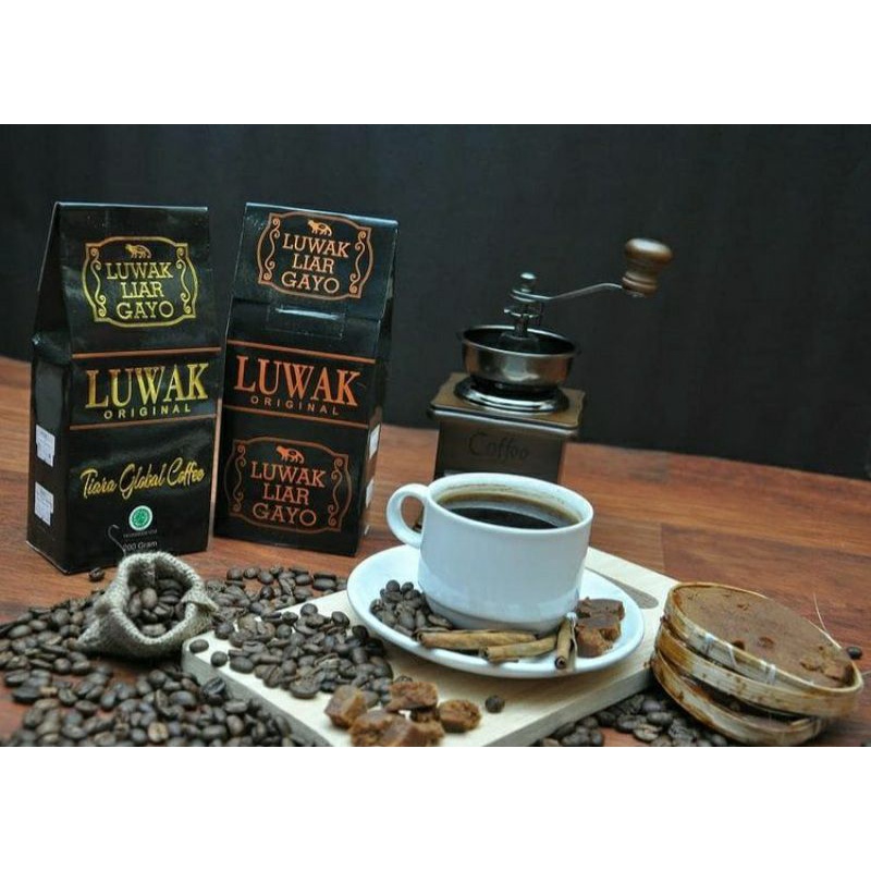 

Kopi Luwak Liar Gayo 100 gr - Tiara Global Coffee
