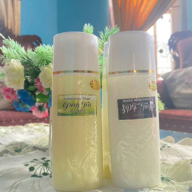 PAKET HB GREEN TEA/ HB DOSTING/ LOTION GREEN TEA ORIGINAL