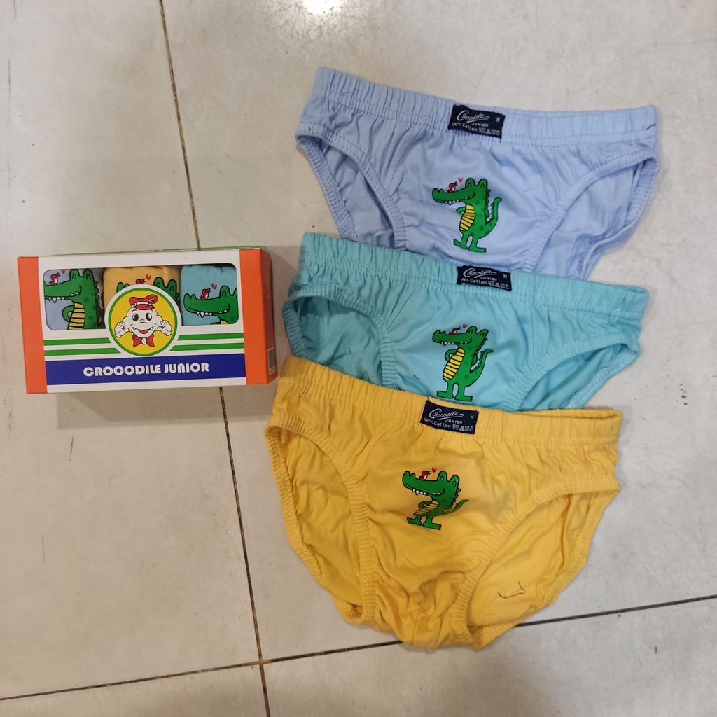 Celana Dalam Anak Crocodile CR 828 Kids Isi 3Pcs/Pack