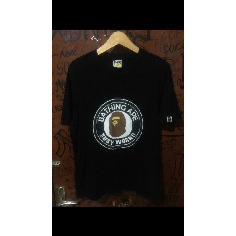 kaos bape bekas second