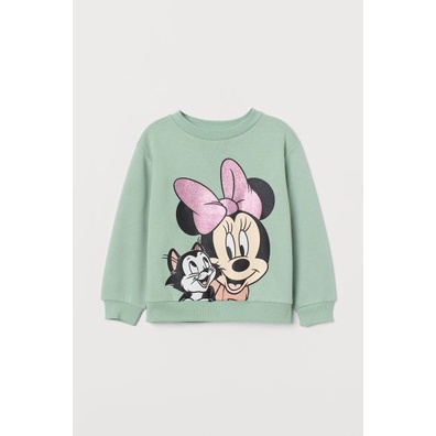 SWEATER ANAK WANITA CASUAL MINNIEE AND THE CAT FLEECE TEBAL HALUS PREMIUM TERBARU,