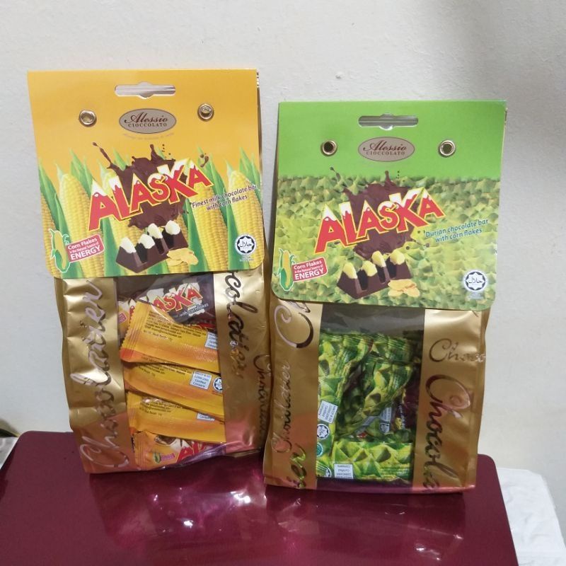 

Coklat ALESSIO Alaska Corn Flakes 100gram