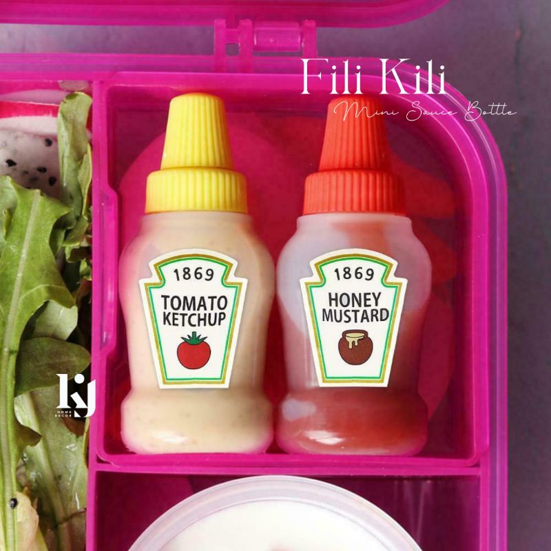 FILI KILI Mini Sauce Bottle Botol Saos
