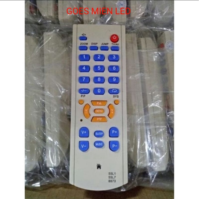 Remote TV tabung mesin TV china 55L1