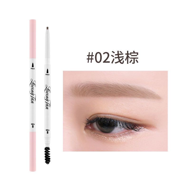 Medan Termurah Eyebrow Brow Definer Pensil Alis Tahan Lama Waterproof Longlasting DNM