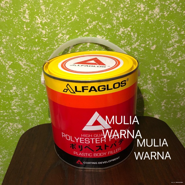 ALFAFLOS Polyester Putty Dempul