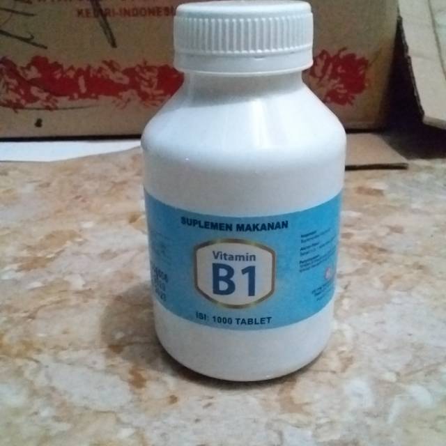 vitamin b1 isi 1000 tablet original PT PIM