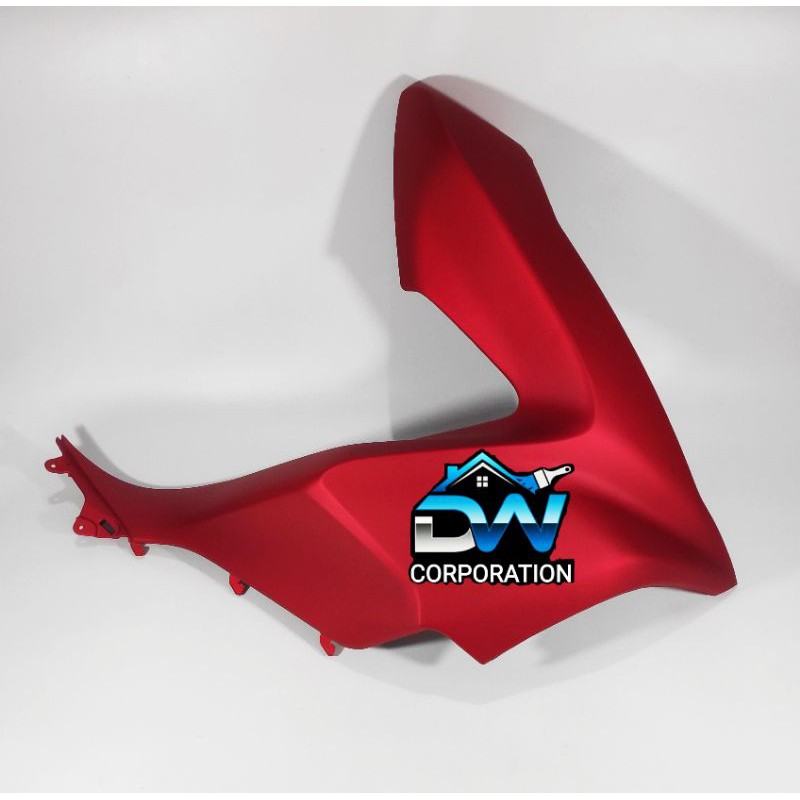 Cover Right Front Side R Cowl Kap Samping Sayap Pcx 150 Lokal K97 Bagian Kanan Merah Doff Dof Dop