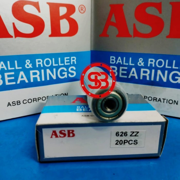 Bearing / Laker / Laher 626 ZZ ASB