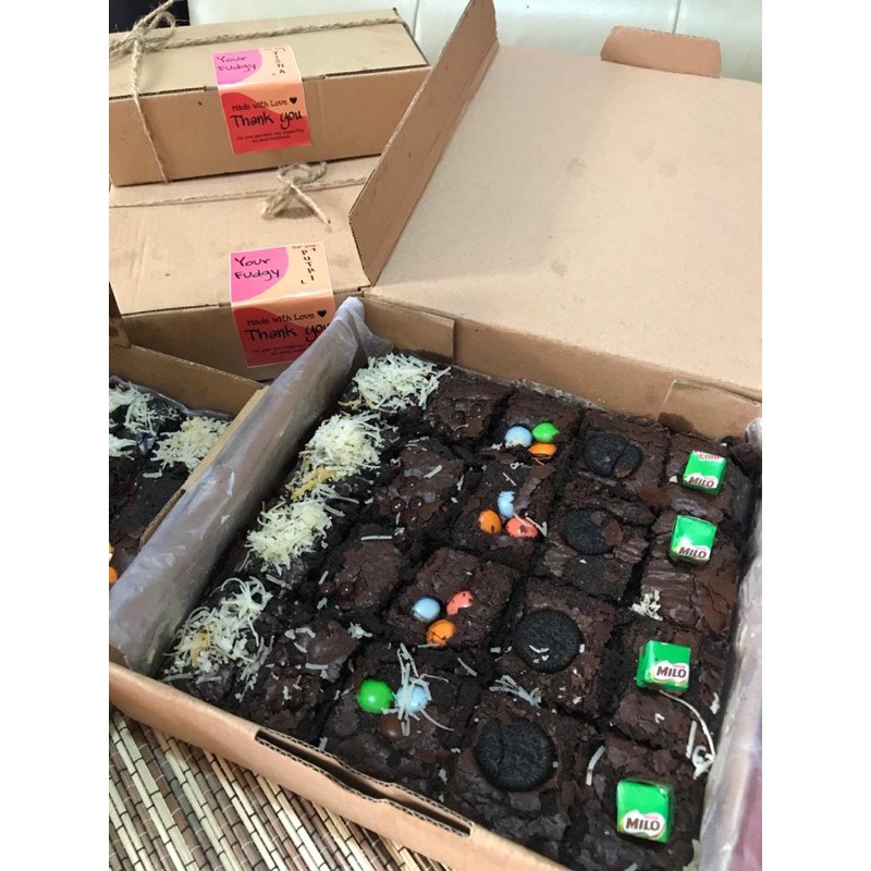 

fudgy brownies