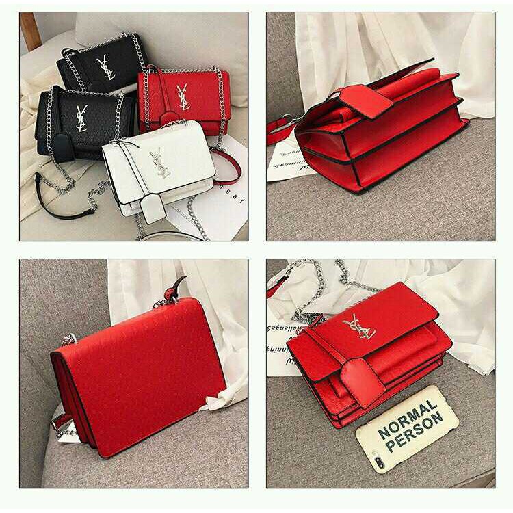 K9027 - BLACK/BLACKWHITE/RED/WHITE - TAS IMPORT TERMURAH JAKARTA KPC9027 ELJ365 LT1112 CR7139 JT3133