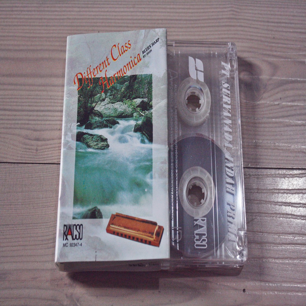 kaset pita different class harmonica - blues harp by hann