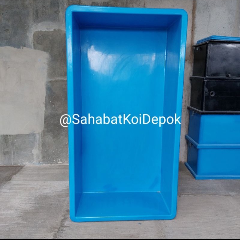Termurah Bak Fiber / Kolam Fiber Uk. 200x100x40CM (Free Ongkir*)
