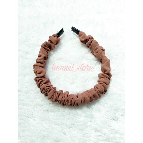 Bando scrunchie / bando kerut / bando kekinian