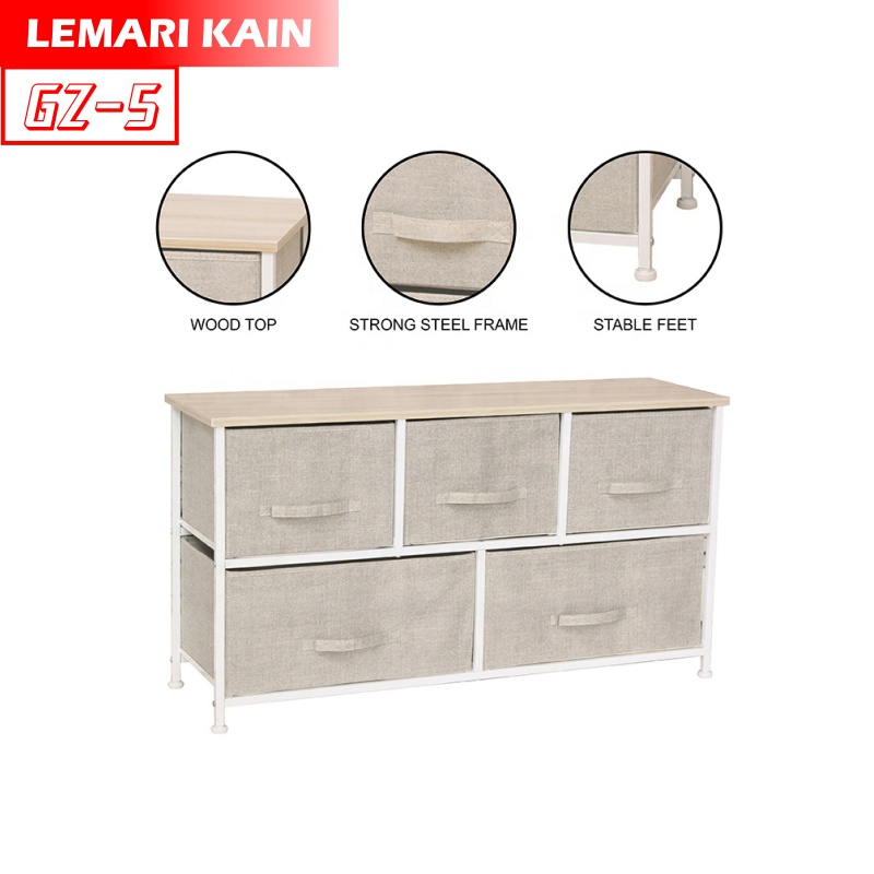 Lemari Kain Linen rak Penyimpanan-lemari kabinet multifungsi