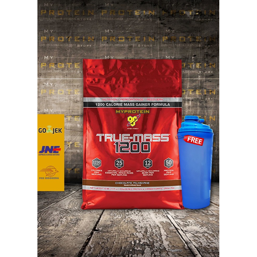 Suplemen Fitness | BSN TRUEMASS 1200 10LBS WEIGHT GAINER TRUE MASS 10 LBS PENAMBAH BB