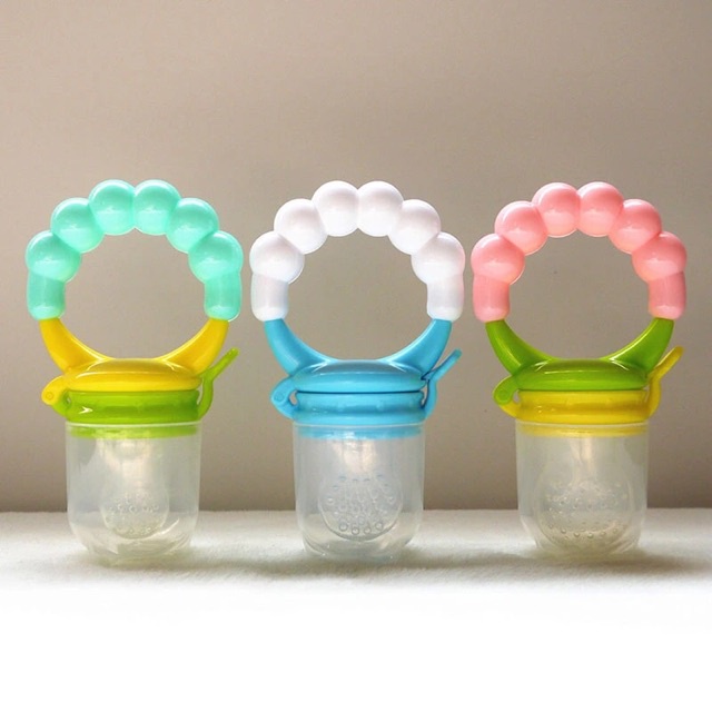 Rattle Fruit Feeder | Dot Empeng Buah+Kerincingan | Baby Fruit Pacifier