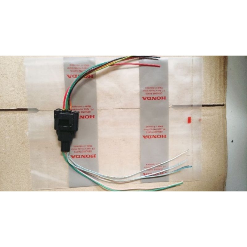 Kabel Soket Sensor Ckp Female Pin 6 FI Honda New Beat Vario,Scoppy,Vario 110 Esp Original