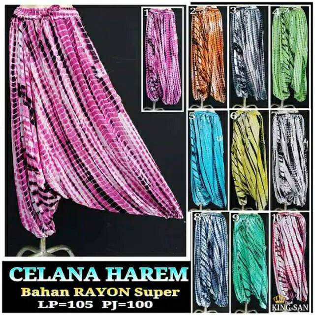 Celana Wanita/Celana Panjang/ Celana Hareem Bali