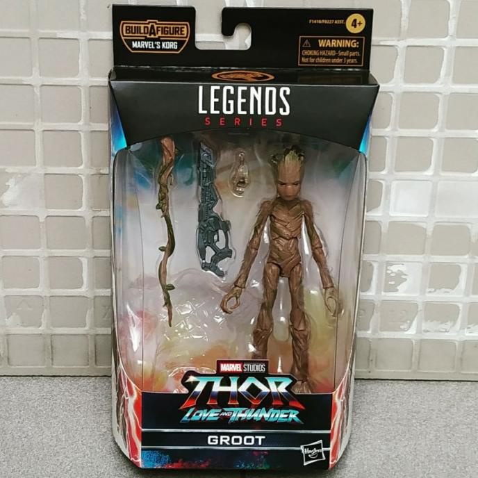 Jual Hasbro Marvel Legends Thor Love And Thunder Teen Groot Tanpa Baf