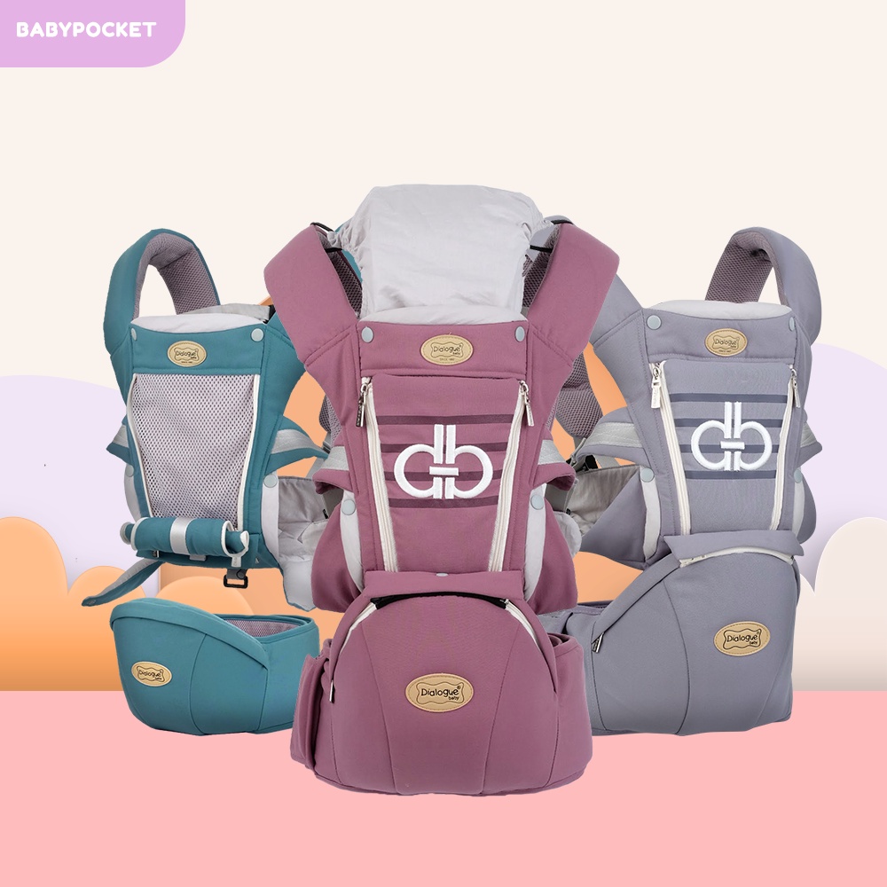 Gendongan Hipseat 10 in 1 Grand Series Dialogue Baby - DGG4412