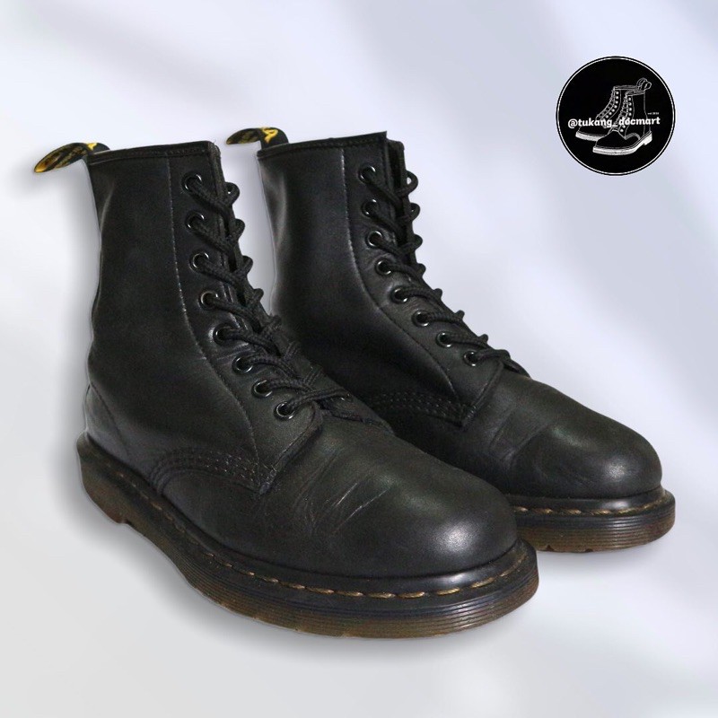 Dr martens 1460 Black Greasy