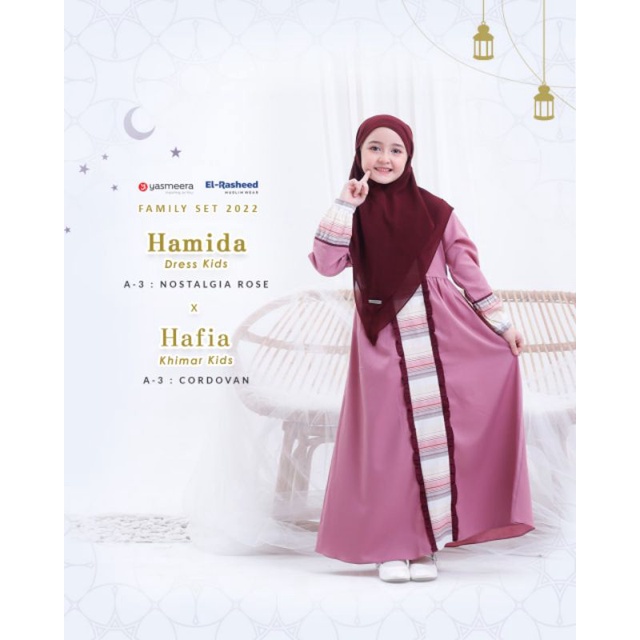 Hamida Dress Kids Gamis Yasmeera