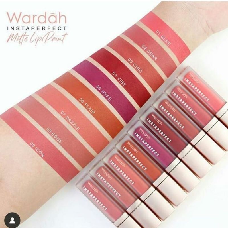 WARDAH INSTAPERFECT MATTESETTER LIP MATE PAINT 5.5G