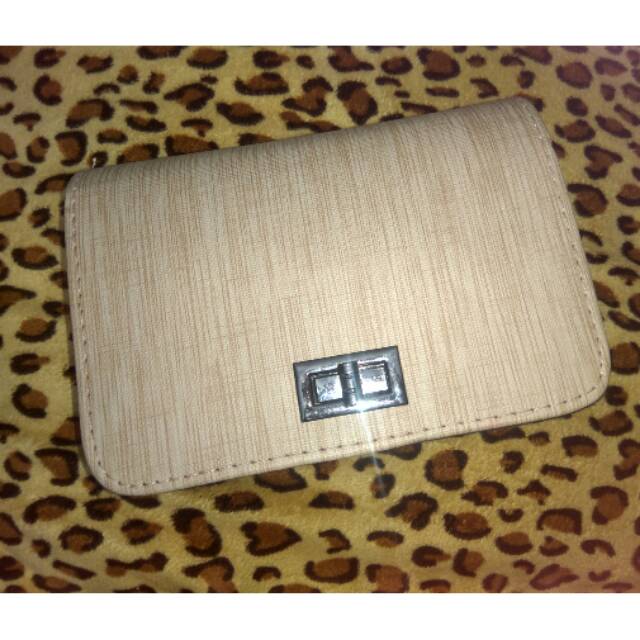 Tas clutch Selempang rantai warna salem