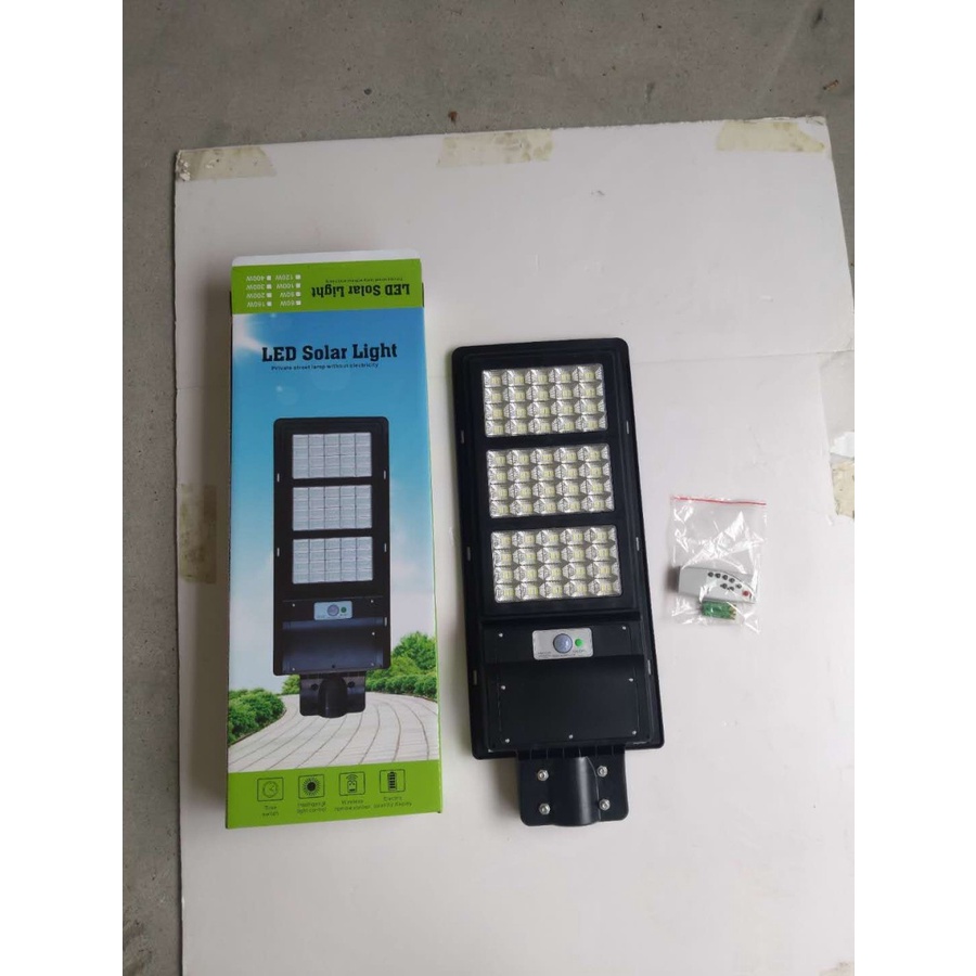 Lampu jalan PJU 150 watt led solar Panel 150W REMOTE Sorot Outdoor