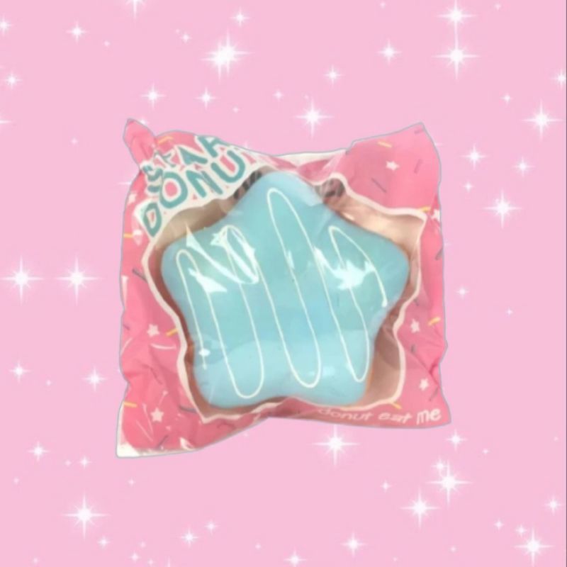 Squishy Star Donut by Punimaru(PRELOVED)