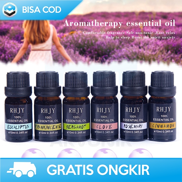 NATURAL ESSENTIAL OIL DIFFUSER HUMIDIFIER AROMATHERAPY TAFFWARE 10ML