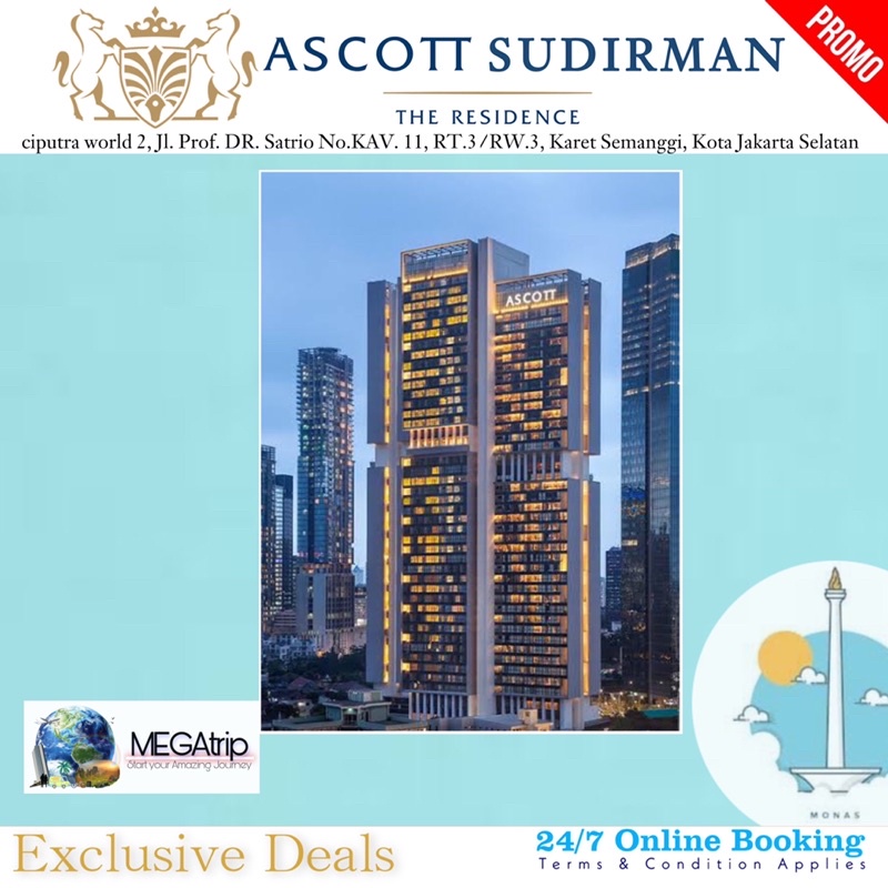 Voucher ASCOTT SUDIRMAN JAKARTA HOTEL