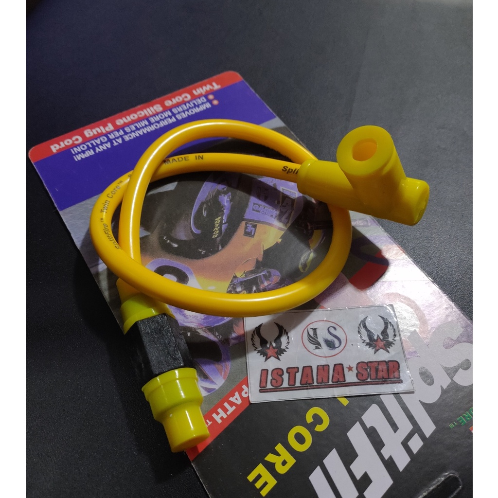 CANGKLONG BUSI RACING ANTI AIR UNTUK MOTOR BEBEK DAN MATIC KUNING