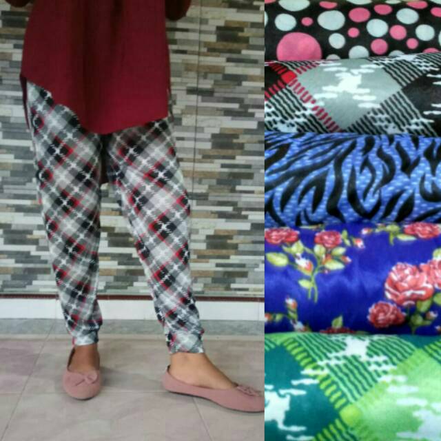 Celana motif harian wanita model aladin - celamis motif jumbo - celana kolor panjang motif - celana panjang tidur wanita Jumbo