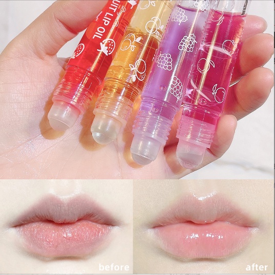 Original Single Natural Fruit Lip Oil/ Lipgloss Buah Bibir 8 ML